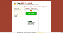 Desktop Screenshot of nvbescheinigung.com